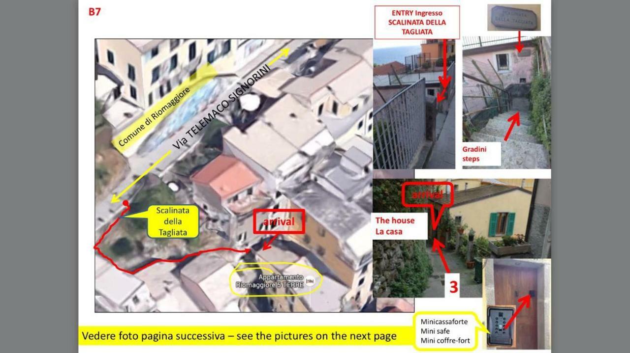 Appartamento Chic Riomaggiore 5 Terre Zewnętrze zdjęcie