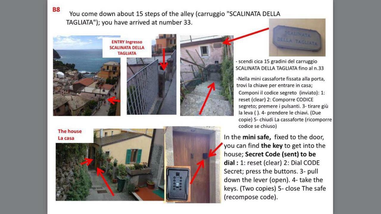 Appartamento Chic Riomaggiore 5 Terre Zewnętrze zdjęcie