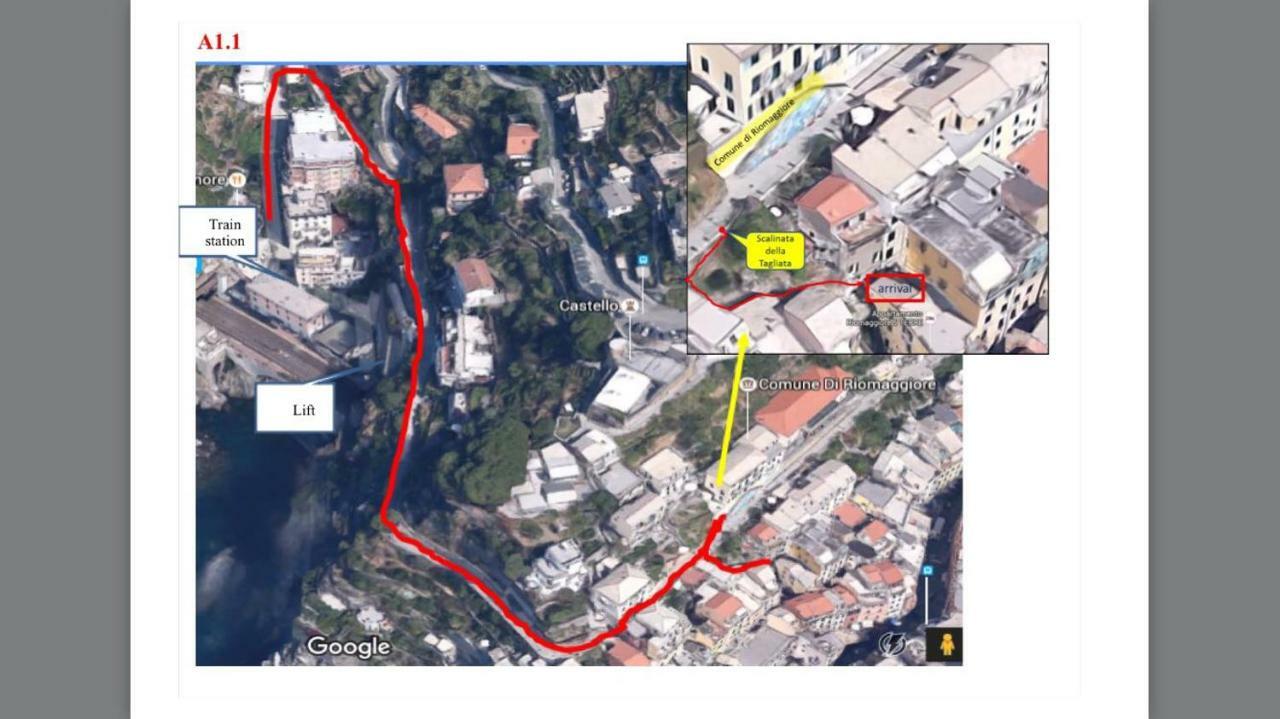 Appartamento Chic Riomaggiore 5 Terre Zewnętrze zdjęcie